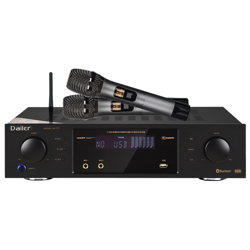 Dailer Home 7,1 amplificador de sonido panorámico DTS home theater AC-3 Dolby Surround 8K HD amplificador