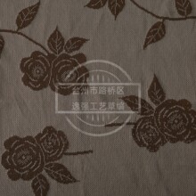 加厚PE仿草编织布 防刮耐磨户外家具/箱包提花勾针面料