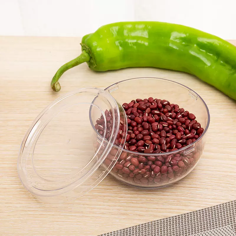 小容量300ml冰箱收纳盒密封防潮防尘蔬果收纳盒厂家批发PC材质