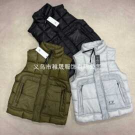 黑加厚保暖秋冬2026夹克男士跨境防寒欧美棉服现货马夹黑色灰现货