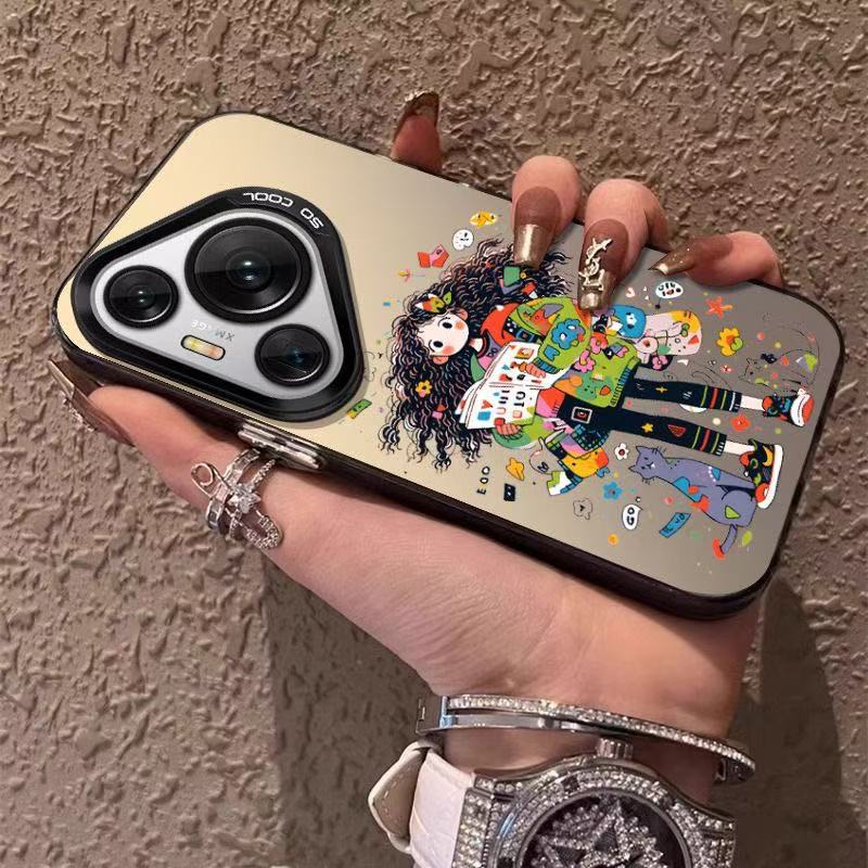 Funda para teléfono móvil de chica de moda para funda para teléfono móvil Huawei mate60pro P70 nuevo Honor 100nova1 2/11