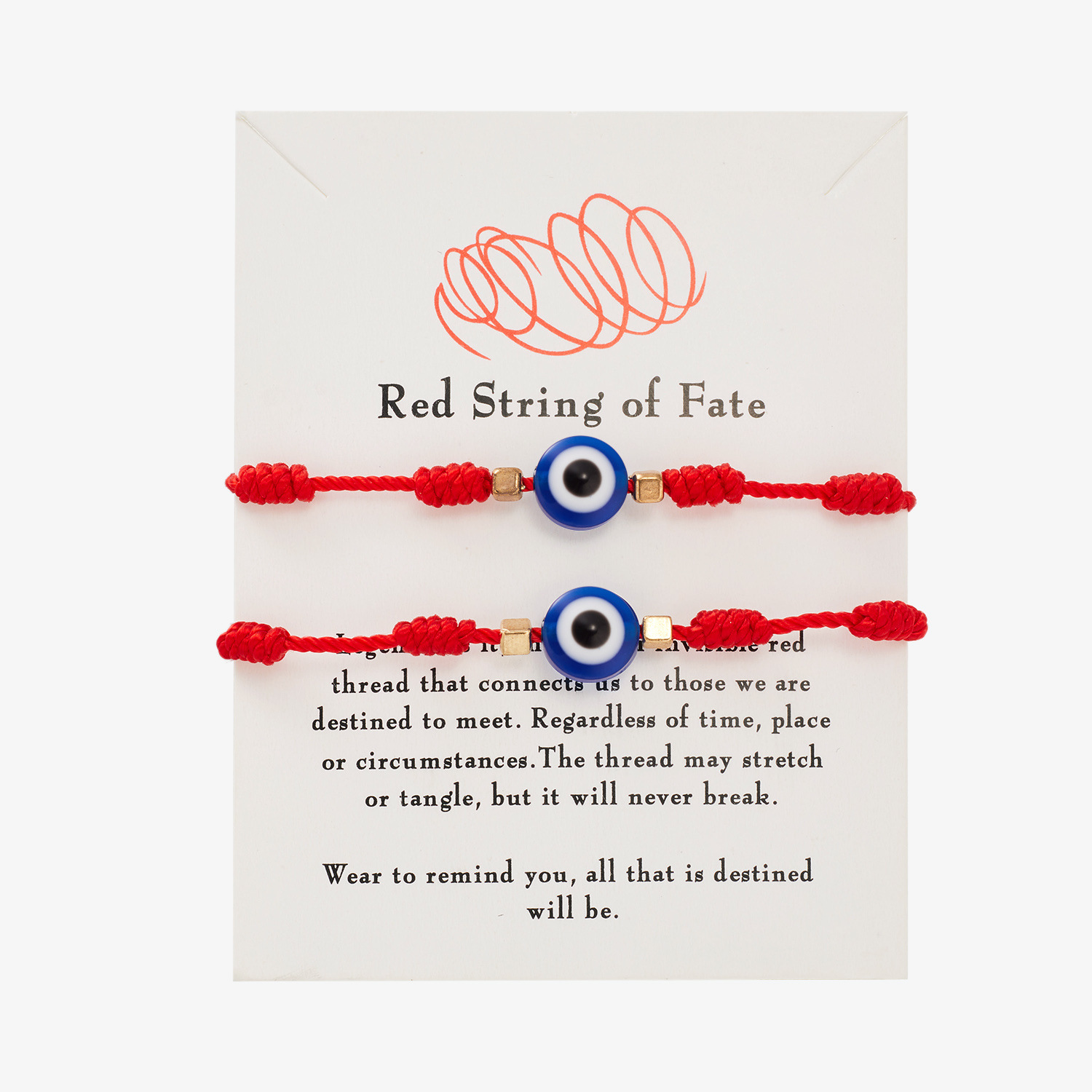 Classic Style Streetwear Devil's Eye Resin Rope Valentine's Day Women's Bracelets display picture 4