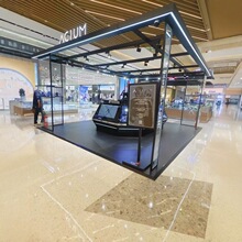 商场快闪地台地垫专用车展超博巡展展示拼接循环重复使用室内商用