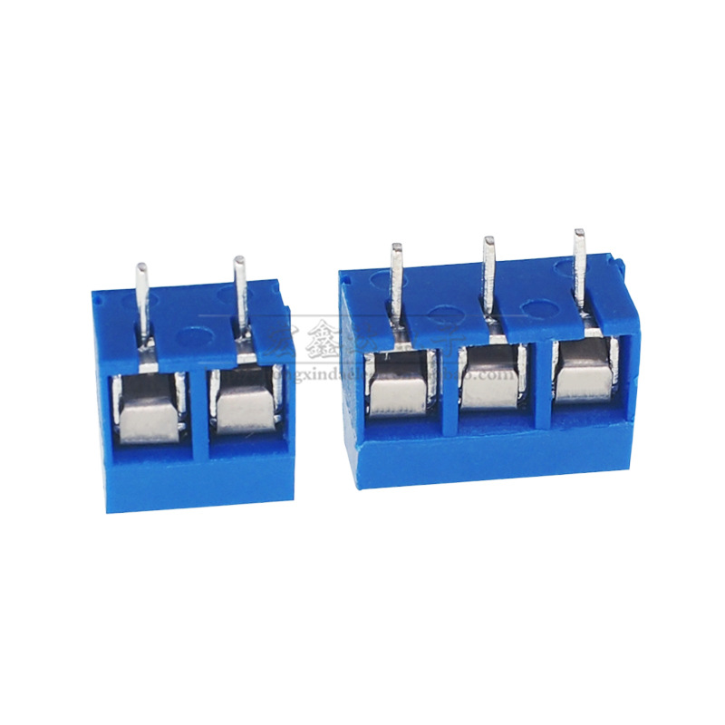 KF301 Blue 2P/3P/4P CAn Be SPliced 5.08MM TerminAl Block PCB TerminAl Binding Post 15A/30