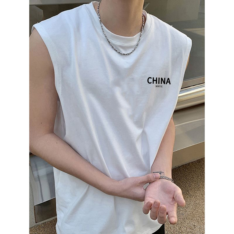 Chaleco Deportivo de Verano 2026 para Hombre, Sin Mangas, de Seda Helada, de Secado Rápido, Ajuste Holgado, Talla Grande, Camiseta sin Mangas para Baloncesto y Deportes de Moda