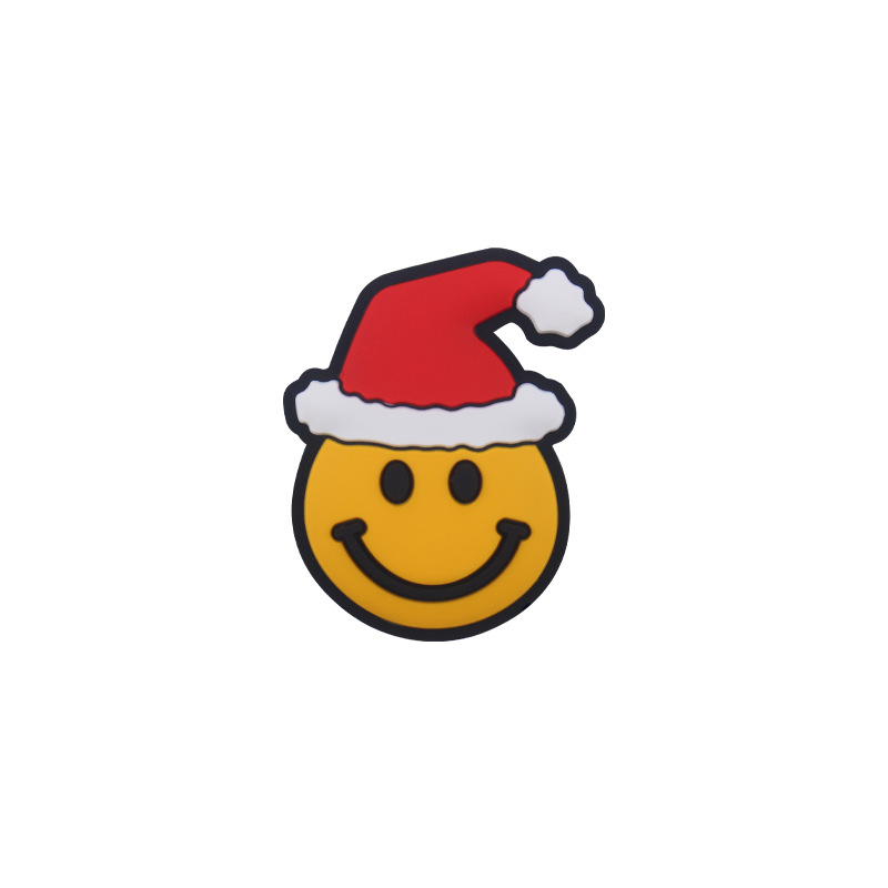 Nuevo bebé de dibujos animados Navidad Santa Claus pequeño mordedor creativo DIY bebé molar pezón cadena Accesorios