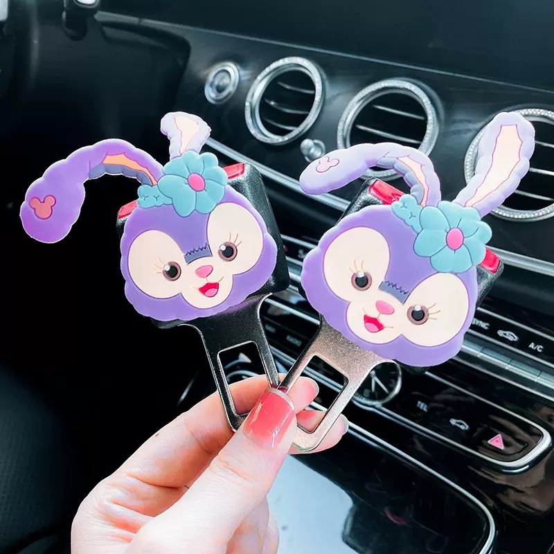 Inserción de coche con bayoneta par con dibujos animados linda estrella Dailu enchufe conector de extensión belleza femenina pensamiento nocturno
