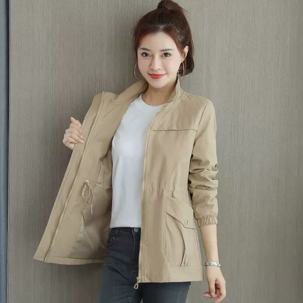 Khaki double -layer