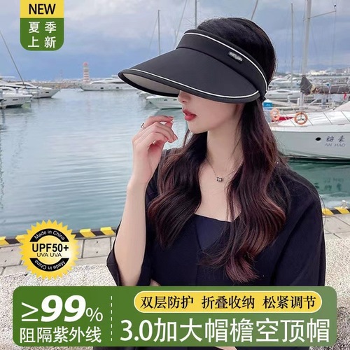 Sun Hat for Women 2024 New Summer UV Sun Protection Wide Brim Hat for Outdoor Activities Face Covering Travel Sun Hat