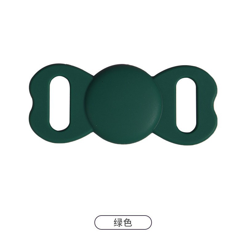 Funda protectora localizador de mascotas Apple airtag tracker perro y gato funda protectora de silicona impermeable colgante