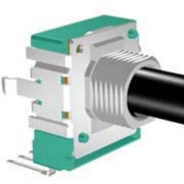 厂家供应R14mm旋转电位器，耐高温电位器，精密调音电位器