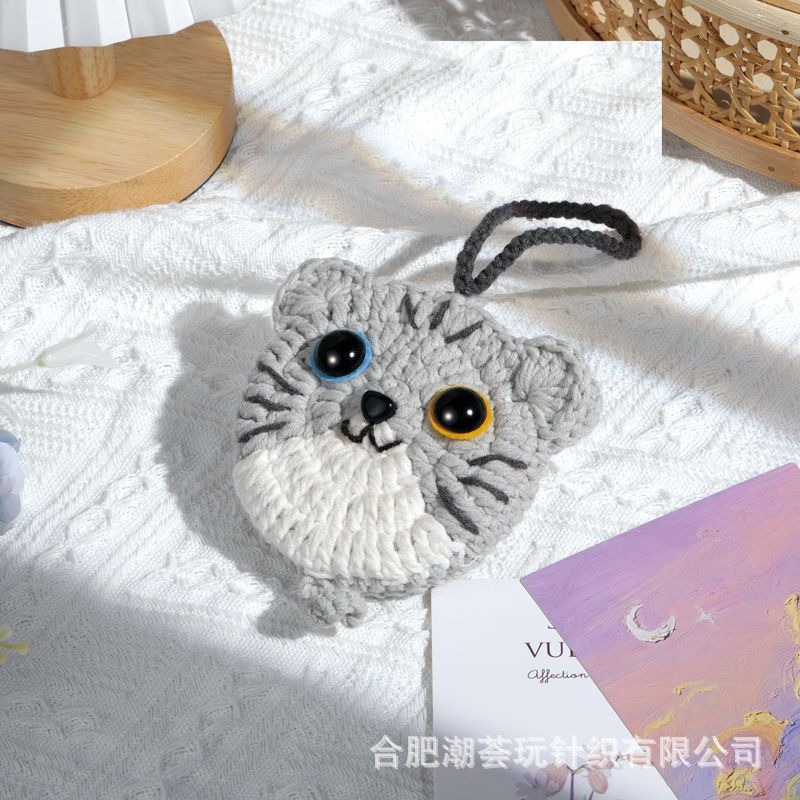 Bolsa de gatito gris