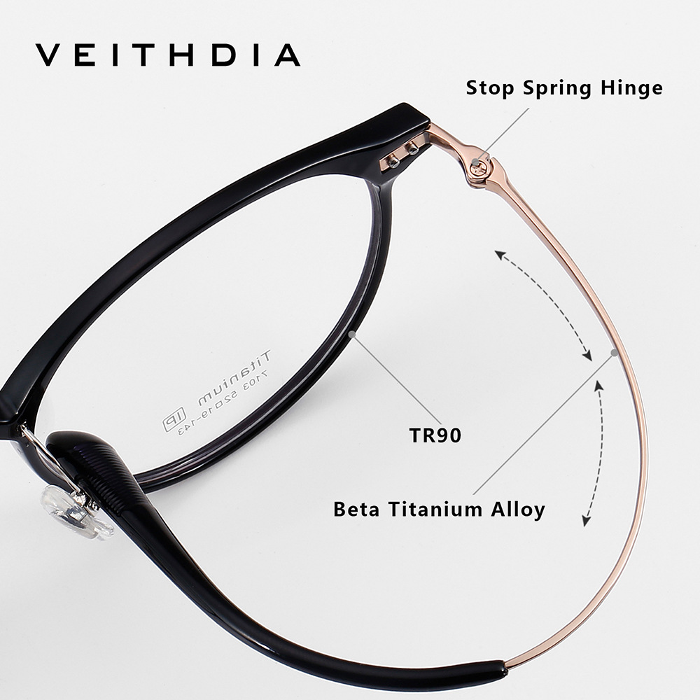 Marco cuadrado, pie de titanio puro, marco de espejo de miopía óptica retro, marco de ojo masculino y femenino, puede estar equipado con grado al por mayor 7109