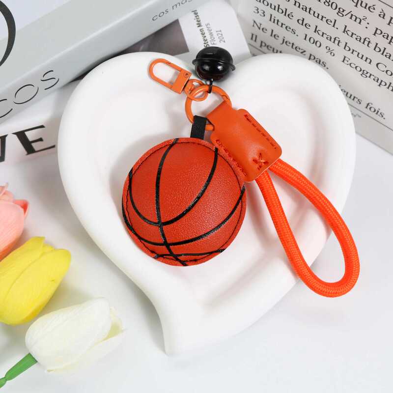 Basketball Leather Keychain Baseball Football Accessories Toy Pendant European and American Ladies Bag Pendant Cross-Border Wholesale Basketball Leather Keychain Baseball Football Accessories Toy Pendant European and American Ladies Bag Pendant Cross-Border Wholesale