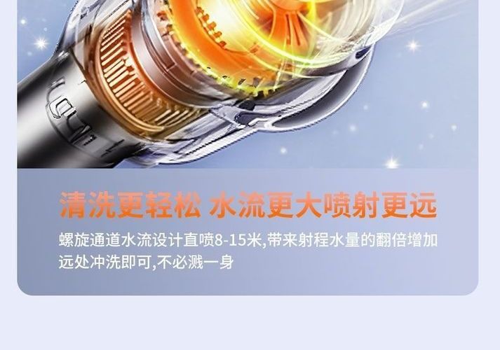 Watering spray lithium battery brush car wireless car washer spray gun ultra-high pressure water gun household electric sprayer