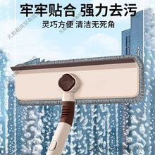 搽楼房擦窗神器家用双面伸缩杆工具刮水器擦玻璃器洗