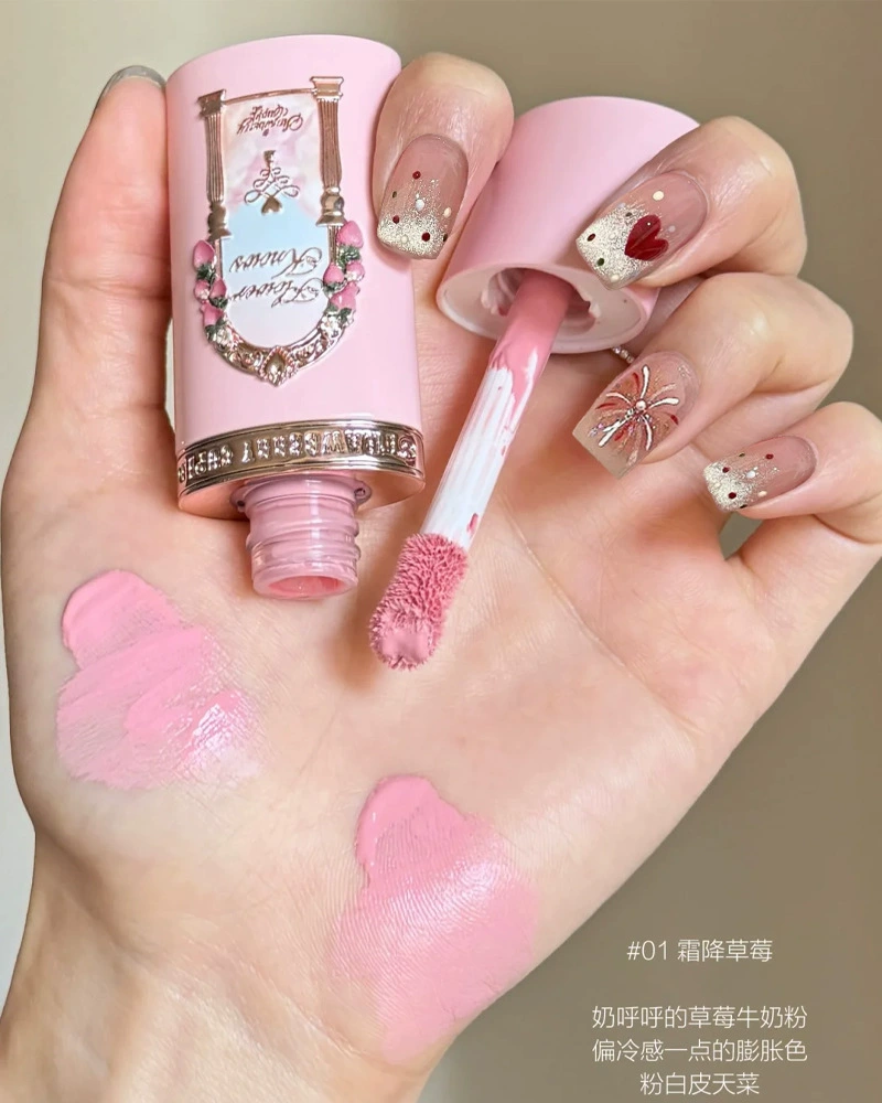Набор косметики FlowerKnows Strawberry Cupid — бальзам для губ, румяна, тени, парфюм в подарочной коробке