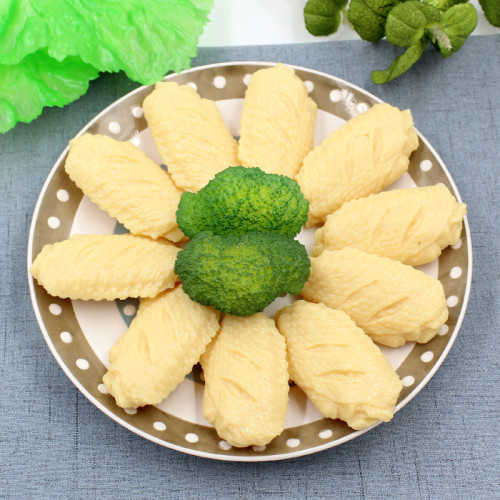 Simulated food model boiled chicken wings shooting props kindergarten play house food toy model room decoration