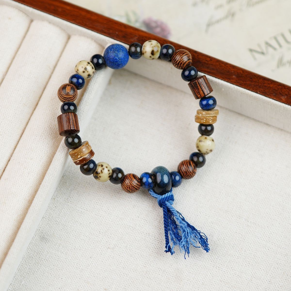 Jingdezhen pulsera de cerámica de verano mujer alta sensación galletas serie de gatos nicho diseño universal pulsera alta sensación