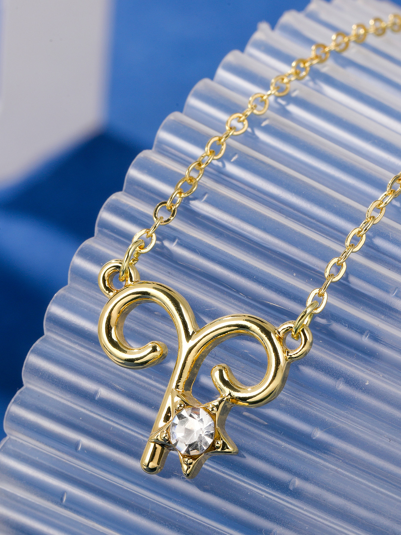 Fashion Constellation Alloy Plating Inlay Rhinestones Womenu0027S Necklace 1 Piece