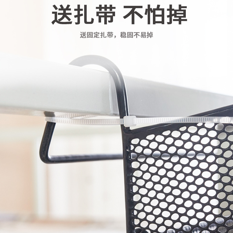 宿舍挂篮床头置物架上铺床边挂篮大学生开学寝室下铺免打孔储物架|undefined