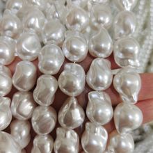 不规则异形巴洛克复古优雅仿珍珠DIY手工饰品耳环耳钉配件材料