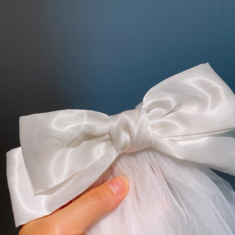 Women's Sweet Bow Knot Cloth Hair Clip display picture 4