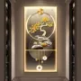 入户灯光led发财树挂画