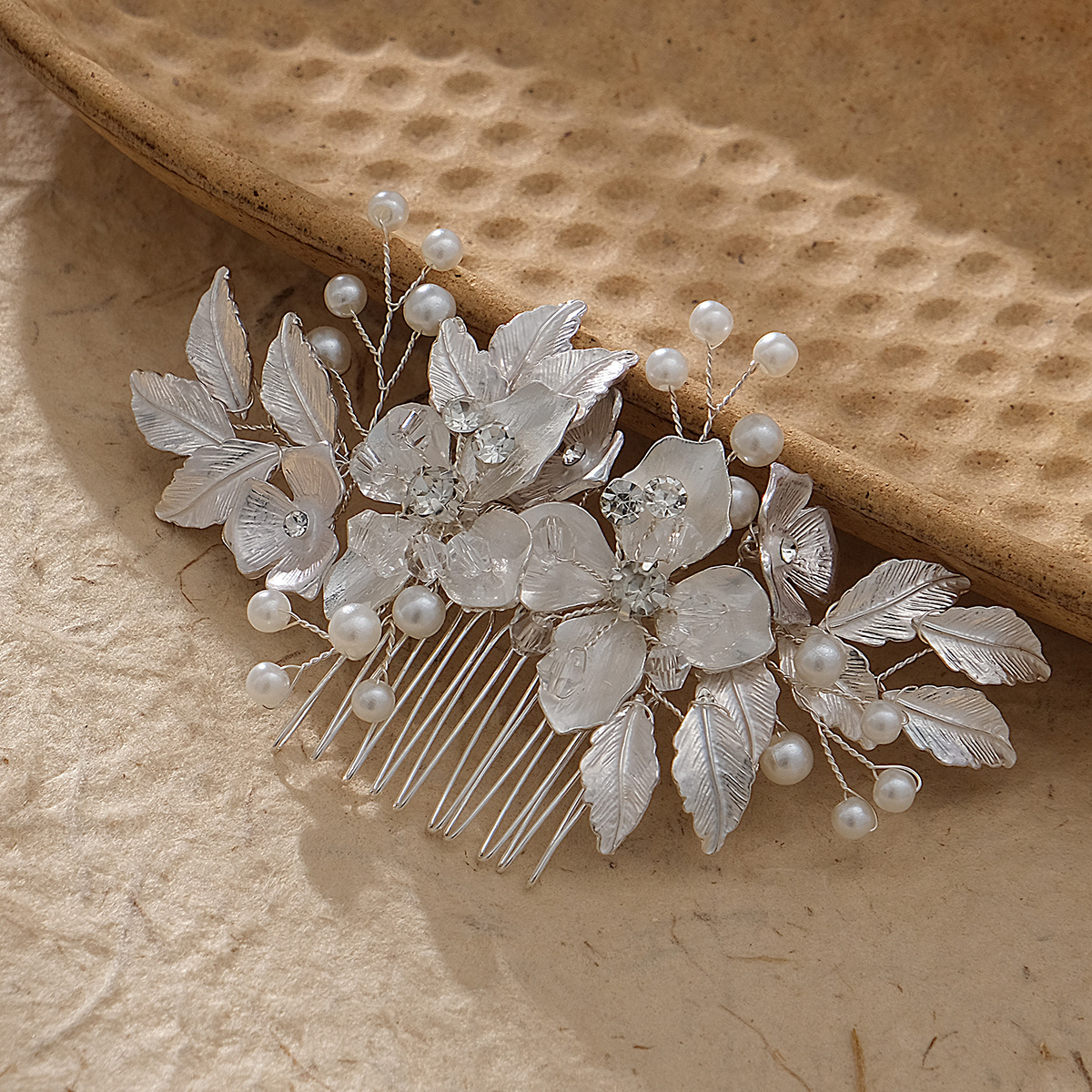 4# 머리 빗 실버