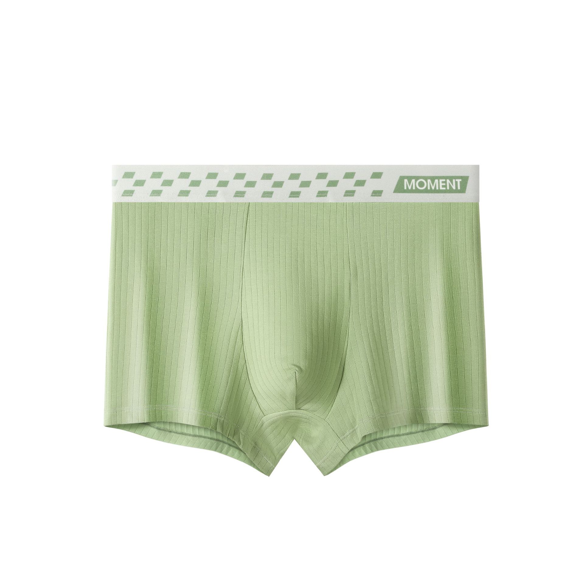 Ropa interior de hombre, entrepierna antibacteriana de algodón puro, pantalones de cuatro esquinas, estilo fino de verano, deportes, transpirables, ropa interior de gran tamaño, bóxer