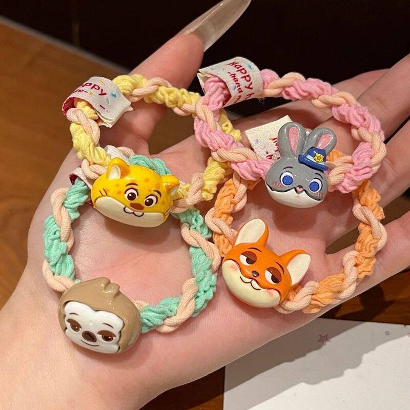 Zootopia Cute Judy and Nick Hair Ties Cartoon High Elasticity Sweet Hair Bands Internet Celebrity Best Friend Super Cute Hair Ropes Zootopia Cute Judy and Nick Hair Ties Cartoon High Elasticity Sweet Hair Bands Internet Celebrity Best Friend Super Cute Hair Ropes