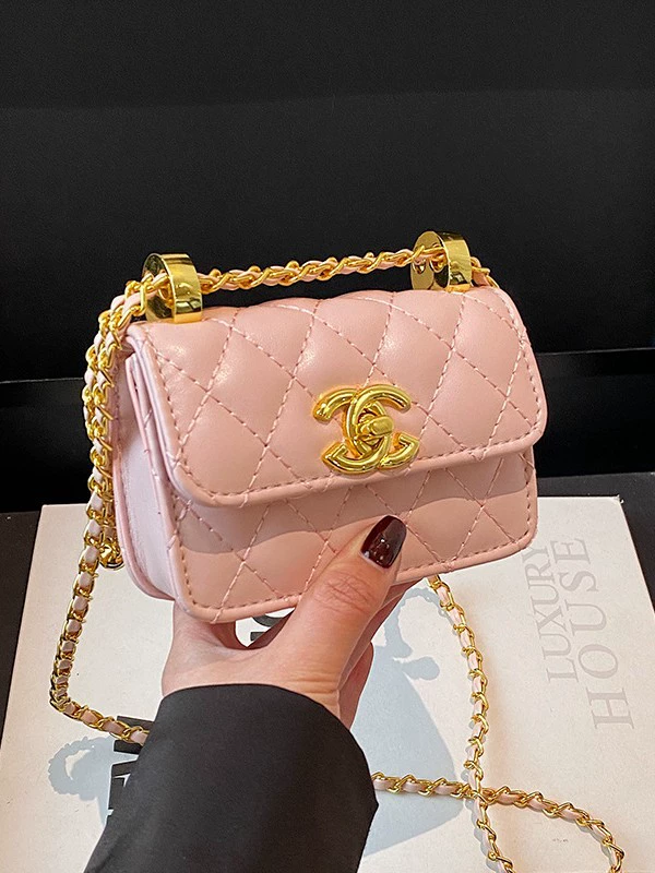 Маленькая сумка через плечо, плечевые сумка, цепочка, стиль Chanel, городской стиль, сумка через плечо на цепочке