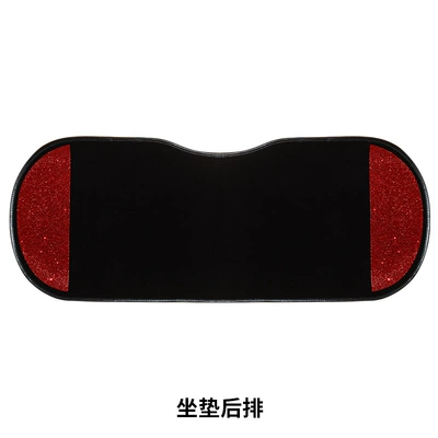 Seat cushion, seat cover Car Seat Cushion Single Piece - red-diamond-starry-single-back-seat