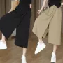 透气夏季宽松气质阔腿裤