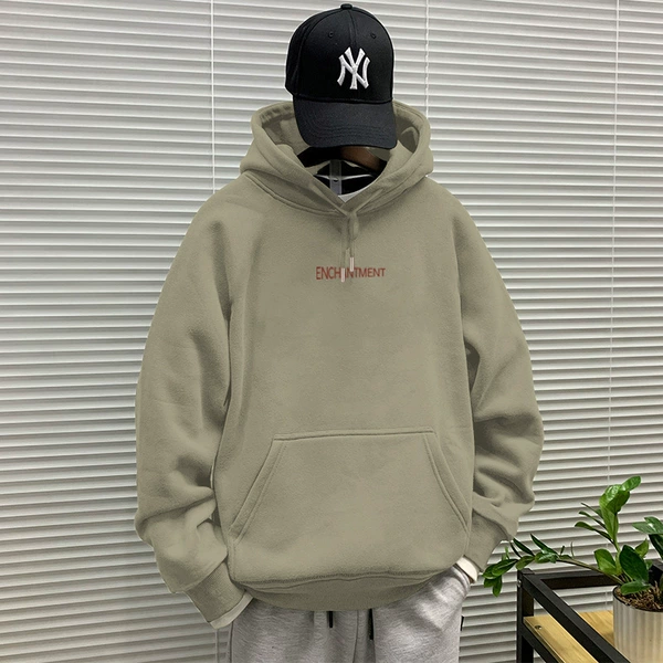 Oatmeal gray hooded thin model--336 [High quality version] GL