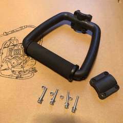 Universal backpack lawn mower handle high branch saw high branch shear grip lawn mower brush cutter working pole handle