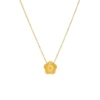 Golden pendant, necklace
