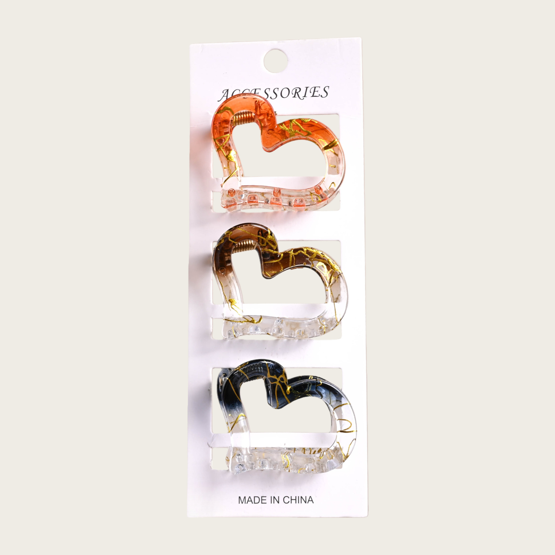 Pinza para Cabello Corazón 4.5cm image 23