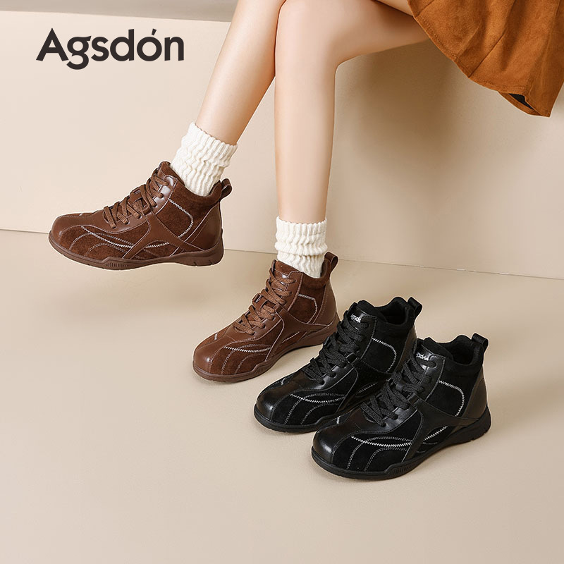 Zapatos de entrenamiento negro para mujeres 2025 nuevos zapatos casuales de invierno con suela gruesa de terciopelo, zapatos deportivos Gump