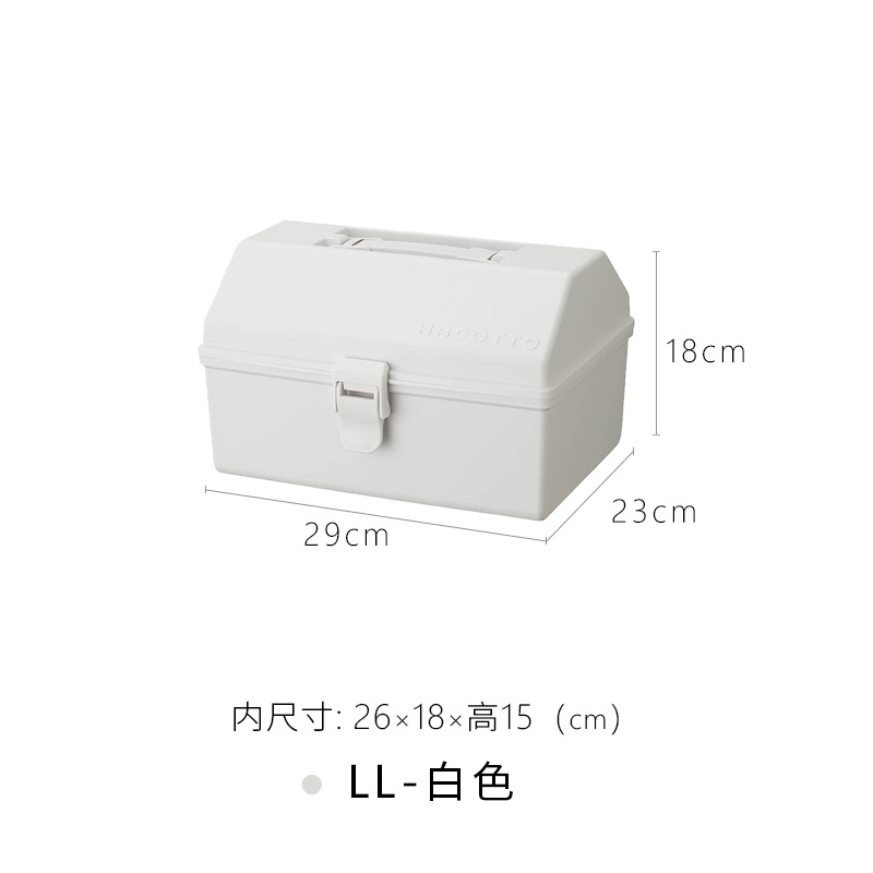Tianma Co., Ltd. caja de herramientas de mano caja de medicinas caja de acabado roja caja de almacenamiento de piezas de plástico