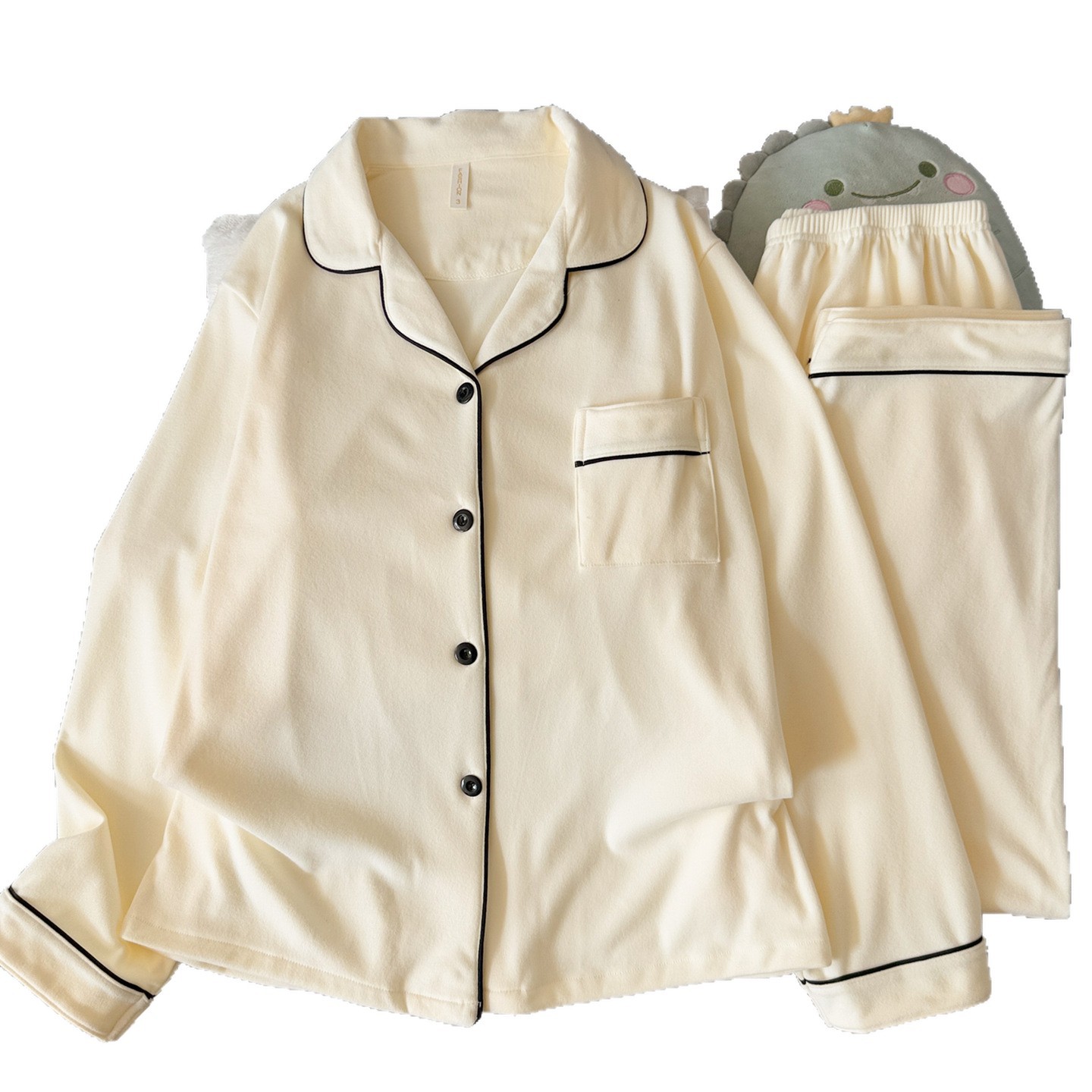 Pijamas de hombre de cacho de coral de cacho de cacho