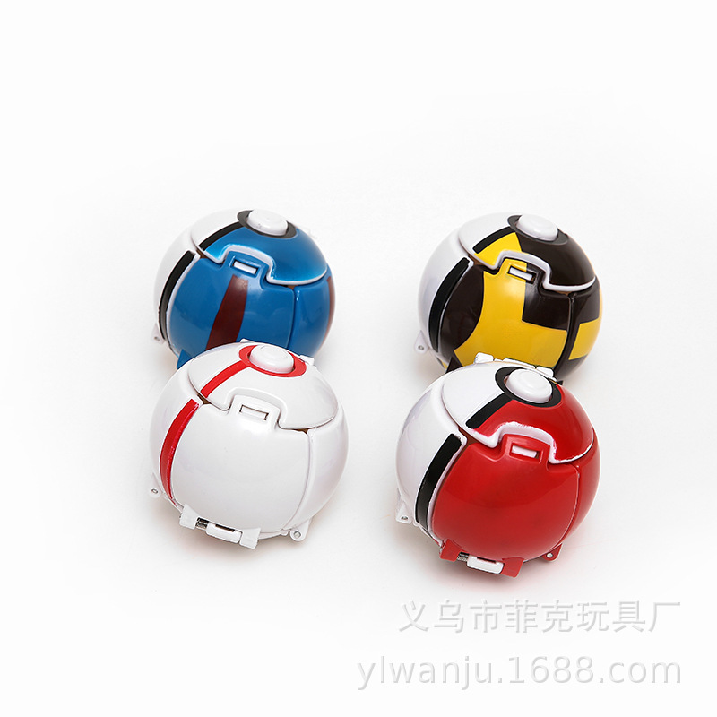 Transforming Pokemon Ball Pet Ball Touchable Flipable Exploding Pocket Monster Factory Direct Mini Figure Model