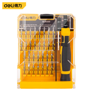 Deli DL1033D screwdriver suit multi-function batch head precision household computer mobile phone watch repair and disassembly machine