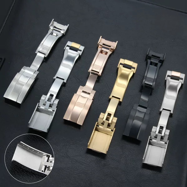 Rolex Submariner Green Water Ghost Black Water Ghost Daytona Ghost King Combination Buckle Strap Steel Strap Watch Buckle 16mm
