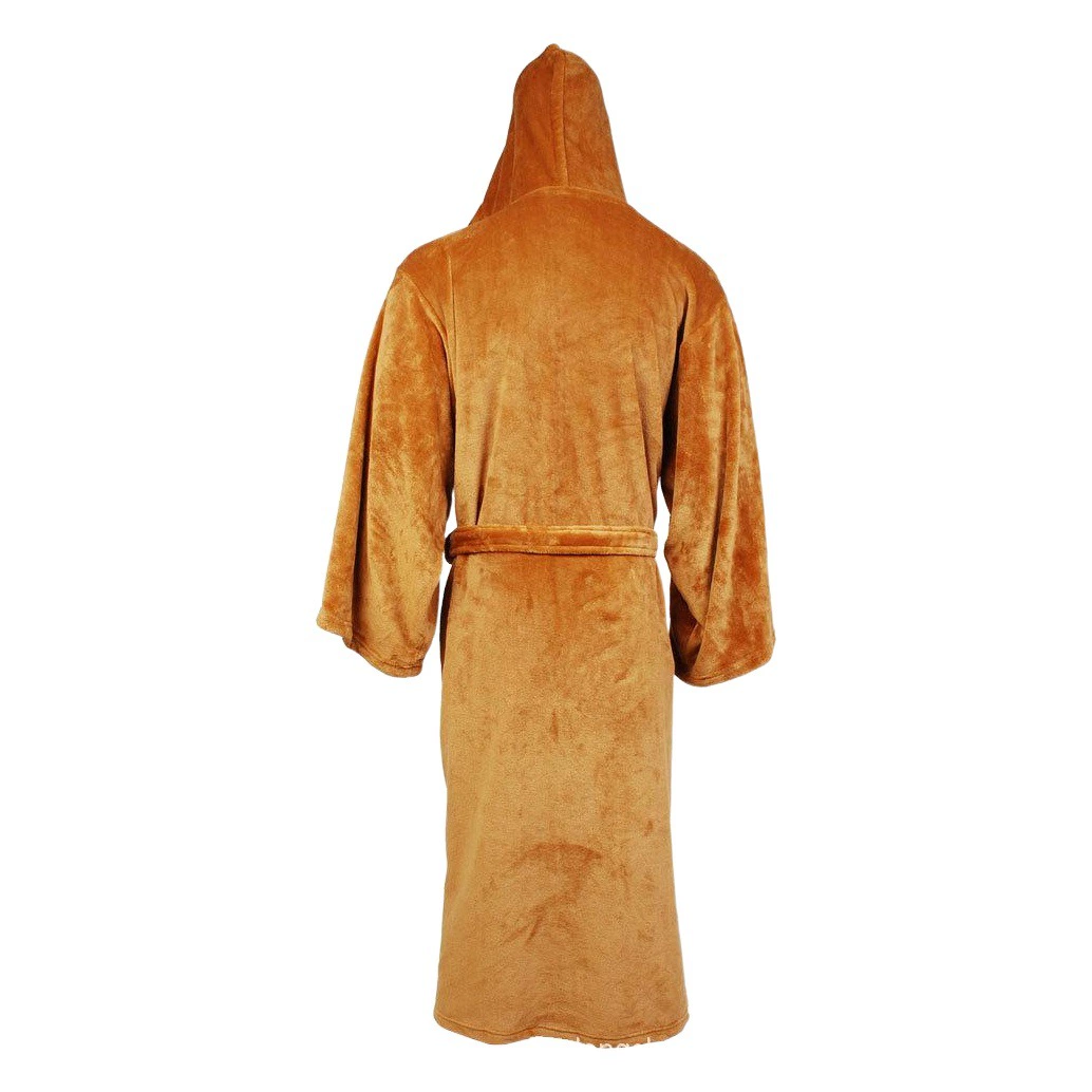 Осенний мужской длинный халат, плащ-накидка «Звездные войны» (Джедай), пижама, домашняя одежда, фланелевый, Planet 8