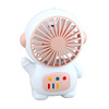 Small astronaut, handheld table space air fan for elementary school students, new collection, Birthday gift, wholesale