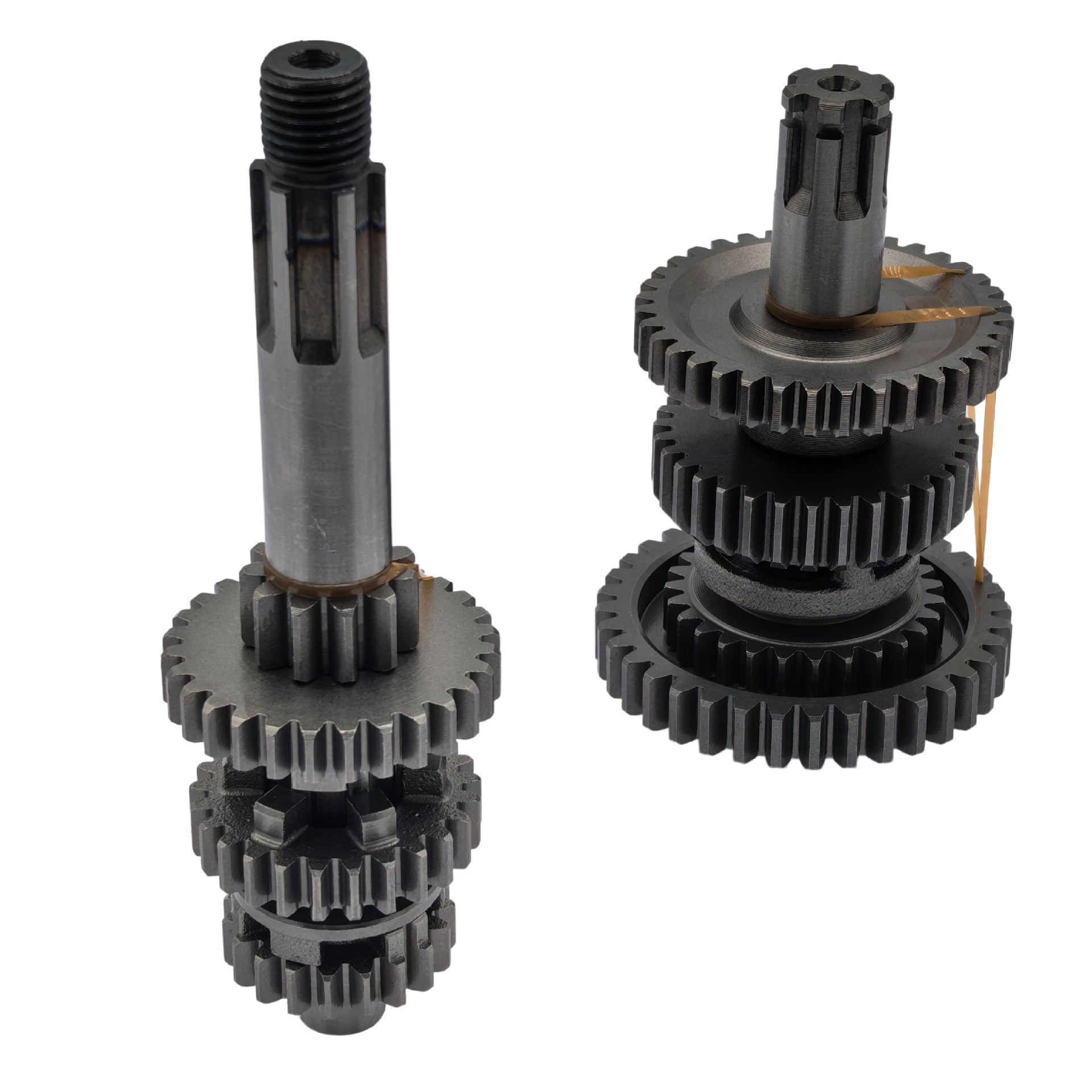 Manufacturer Wholesale Motorcycle Main and Auxiliary Shafts Suitable for Bajaj 100 Type Gear Ct100 Bj100 Main and Auxiliary Shafts