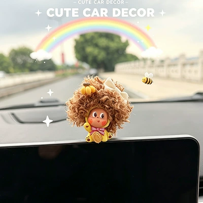 2026 New Style Afro: Car ornaments - afro-geely-pudding-comes-with-stickers