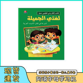 儿童益智玩具早教书电子书点读书阿拉伯语电子发声书阿拉伯语有声