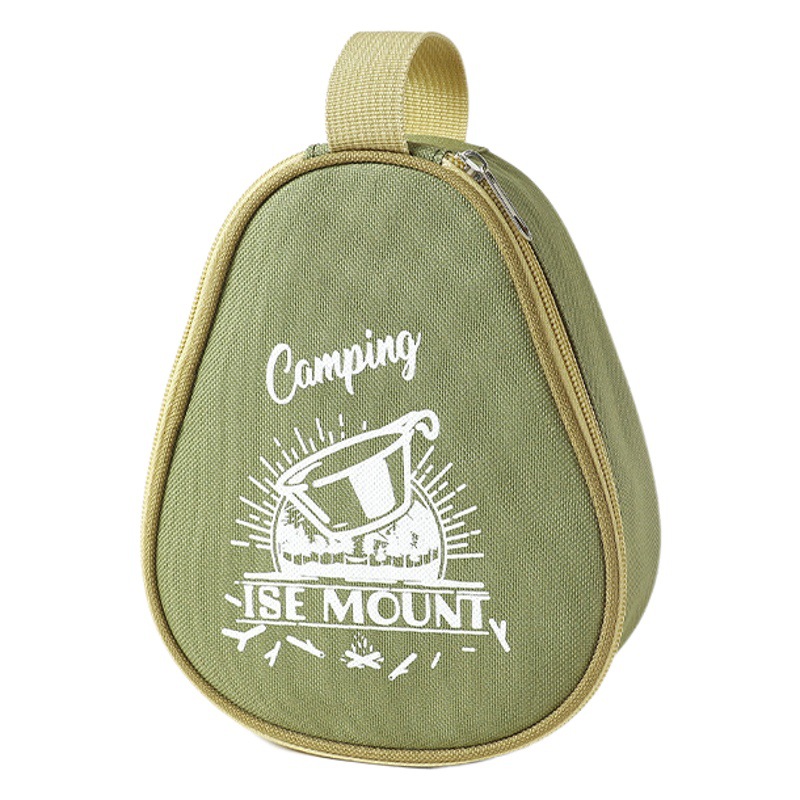 アウトドアシラーボウルバッグ大容量キャンプハンドバッグオックスフォード布防水食器収納バッグシラーカップ収納袋